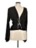 WAYF 100% Polyester Black Long Sleeve Blouse Size M - photo 1