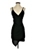 Unbranded Solid Black Cocktail Dress Size XS - photo 1
