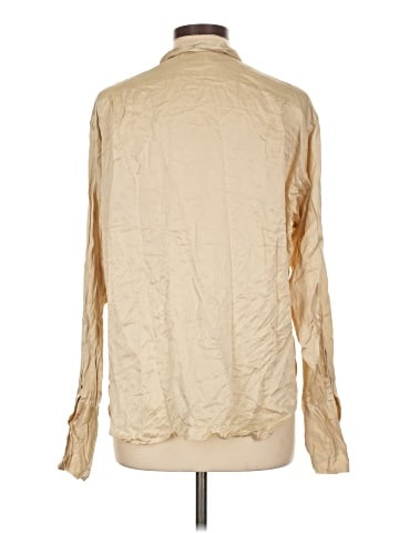 Ralph Lauren Long Sleeve Silk Top (view 2)