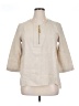 Unbranded Ivory 3/4 Sleeve Blouse Size XL (estimated) - photo 1