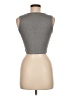 Unbranded 100% Polyester Silver Tank Top Size M - photo 2