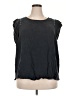 Dex 100% Polyester Black Sleeveless Blouse Size 3X - photo 1