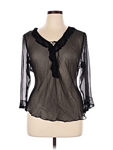 ECI 3/4 Sleeve Blouse (view 1)