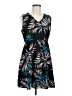 Shein 100% Polyester Tropical Teal Casual Dress Size 8 - 10 - photo 1