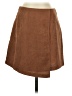 Shein Solid Brown Casual Skirt Size 4 - photo 1