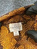 Keep In Touch 100% Polyester Animal Print Brown Long Sleeve Blouse Size M - photo 7