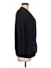 Lands' End 100% Cotton Blue Black Cardigan Size M - photo 4