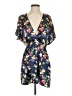 Tularosa 100% Polyester Floral Blue Casual Dress Size S - photo 1