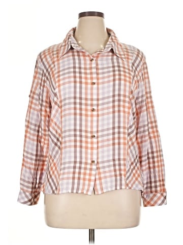 CAbi 3/4 Sleeve Button-Down Shirt (view 1)