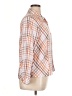 CAbi Plaid Orange 3/4 Sleeve Button-Down Shirt Size XL - photo 4