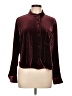 Old Navy Burgundy Long Sleeve Blouse Size L - photo 1