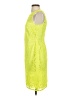 J.Crew Collection 100% Polyester Yellow Cocktail Dress Size 4 - photo 5