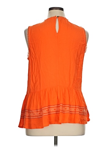 Copper Key Sleeveless Blouse (view 2)