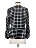 Rails Checkered-gingham Black Long Sleeve Blouse Size XS - photo 2