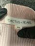Cactus + Pearl 100% Polyester Pink Long Sleeve Blouse Size XXL - photo 7