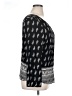 Assorted Brands 100% Rayon Black Long Sleeve Blouse Size XL - photo 4