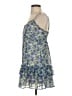 River Island 100% Polyester Paisley Blue Cocktail Dress Size S - photo 5