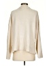 Elodie Solid Ivory Turtleneck Sweater Size S - photo 2