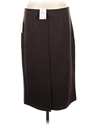 Ellen Tracy Faux Leather Skirt (view 2)