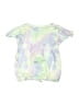 Btween Tie-dye Purple Short Sleeve Blouse Size 7 - photo 2