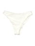 Zaful Solid Ivory Swimsuit Bottoms Size S - photo 1