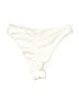 Zaful Solid Ivory Swimsuit Bottoms Size S - photo 2