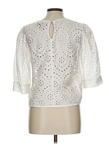 Rock & Roll Denim 3/4 Sleeve Blouse (view 2)