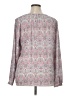 Eliane Rose 100% Polyester Gray Long Sleeve Blouse Size XL - photo 2