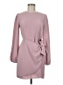 Lulus 100% Polyester Solid Pink Cocktail Dress Size M - photo 1