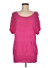 August Silk Pink Pullover Sweater Size M - photo 1