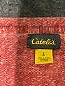 Cabela's Tweed Red Pink Pullover Sweater Size L - photo 7