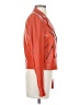 Truth and Pride 100% Leather Orange Leather Jacket Size S - photo 4