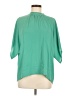 Shein 100% Polyester Green 3/4 Sleeve Blouse Size 6 - photo 1
