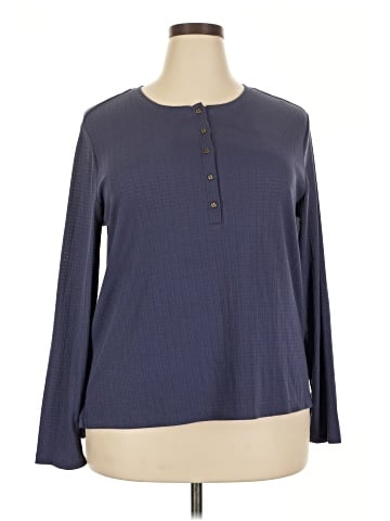 G.H. Bass & Co. Long Sleeve Henley (view 1)