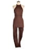Unbranded Solid Brown Jumpsuit Size M - photo 1