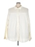 Davi & Dani Ivory Long Sleeve Blouse Size 3X - photo 1