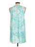 Tyche 100% Polyester Teal Sleeveless Top Size L - photo 2