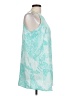Tyche 100% Polyester Teal Sleeveless Top Size L - photo 4