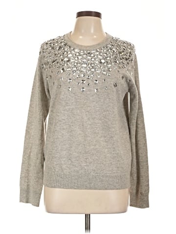 Michael Kors Collection Cashmere Pullover Sweater (view 1)
