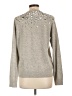 Michael Kors Collection 100% Cashmere Silver Gray Cashmere Pullover Sweater Size L - photo 2