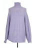 MNG Purple Turtleneck Sweater Size L - photo 1