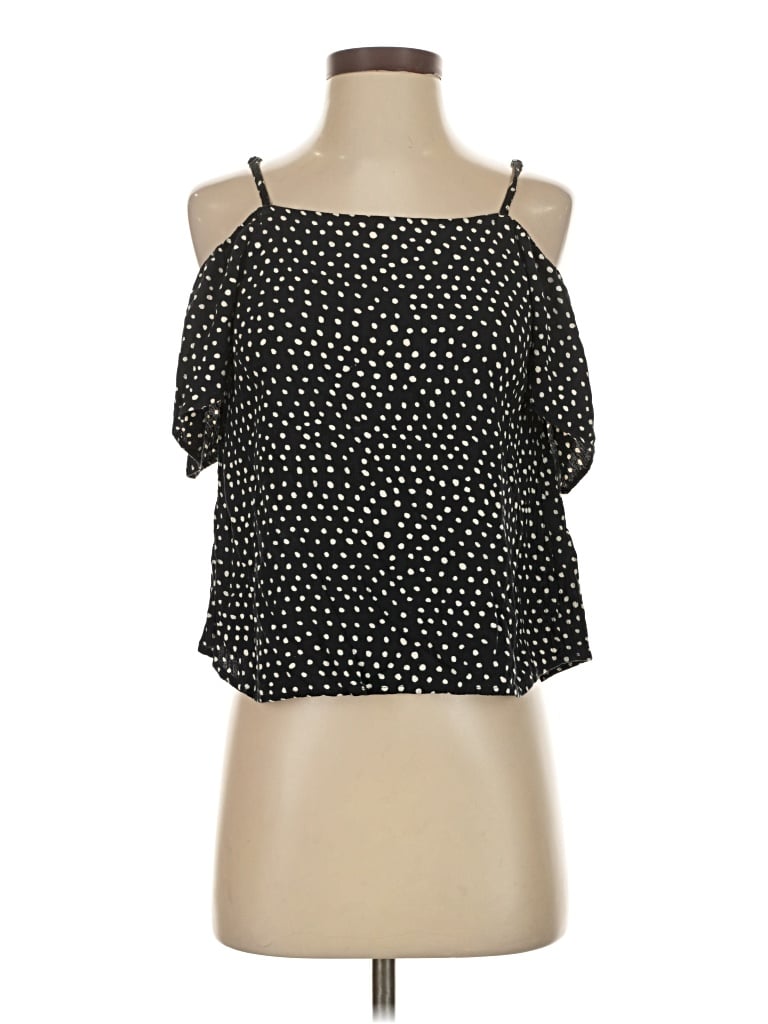 Pre-owned Billabong Sleeveless Blouse In Black