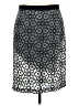Halogen Graphic Gray Casual Skirt Size 6 - photo 1