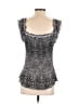 PIANO 100% Polyester Silver Bodysuit Size M - photo 2