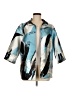 MING WANG Print Blue Raincoat Size M - photo 1