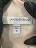 Lavender Brown Brown Sleeveless Blouse Size S - photo 7