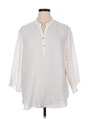 Cynthia Rowley 3/4 Sleeve Blouse (view 1)