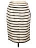 Moschino Cheap And Chic 100% Polyester Print Ivory Tan Formal Skirt Size 10 - photo 2