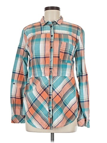 Holding Horses Long Sleeve Button-Down Shirt (view 1)