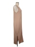 Assorted Brands Solid Tan Casual Dress Size M - photo 4